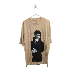 Jack Harlow Concert Beige Tan Graphic Tee with Black Print XL